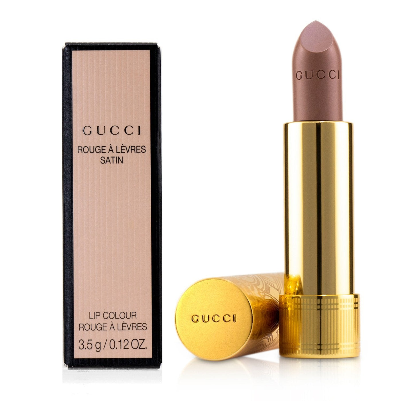 Gucci Rouge A Levres Satin Lip Colour - # 501 Constance Vermillon  3.5g/0.12oz