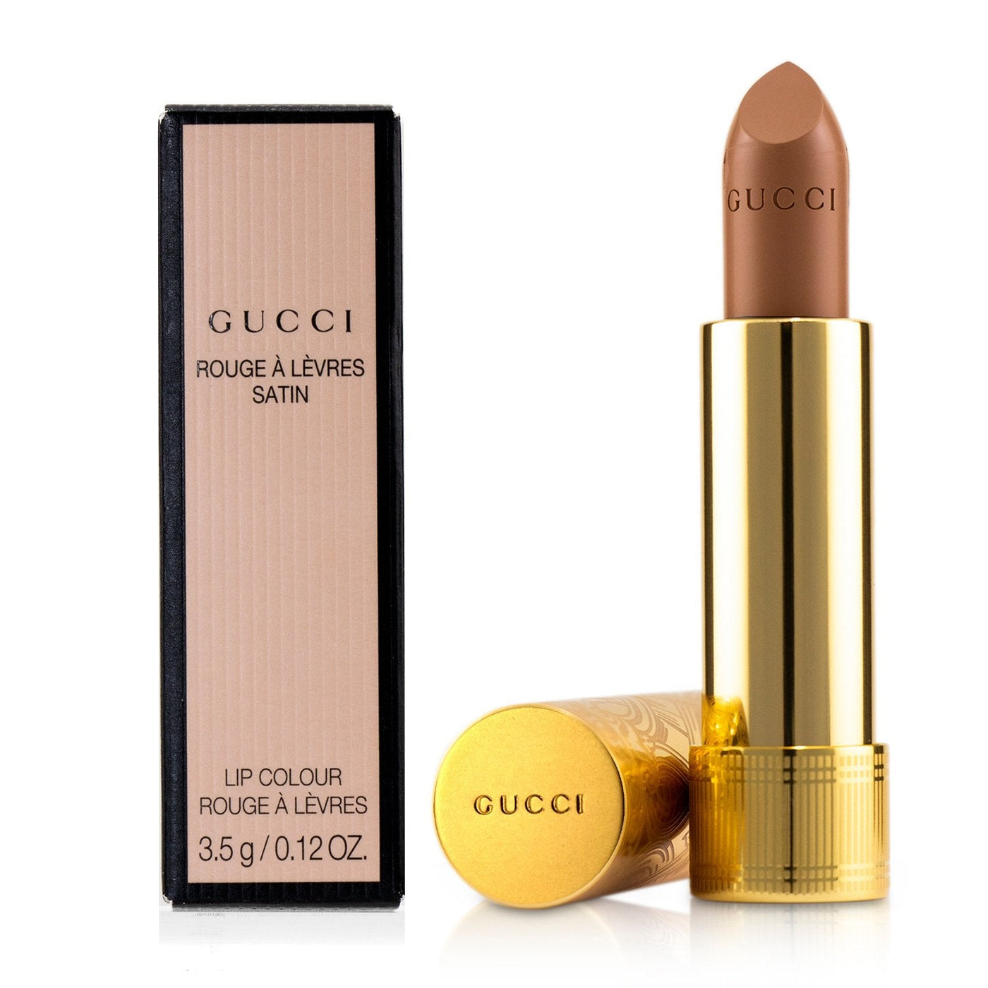 Gucci Rouge A Levres Satin Lip Colour - # 600 The Fallen Sparrow  3.5g/0.12oz
