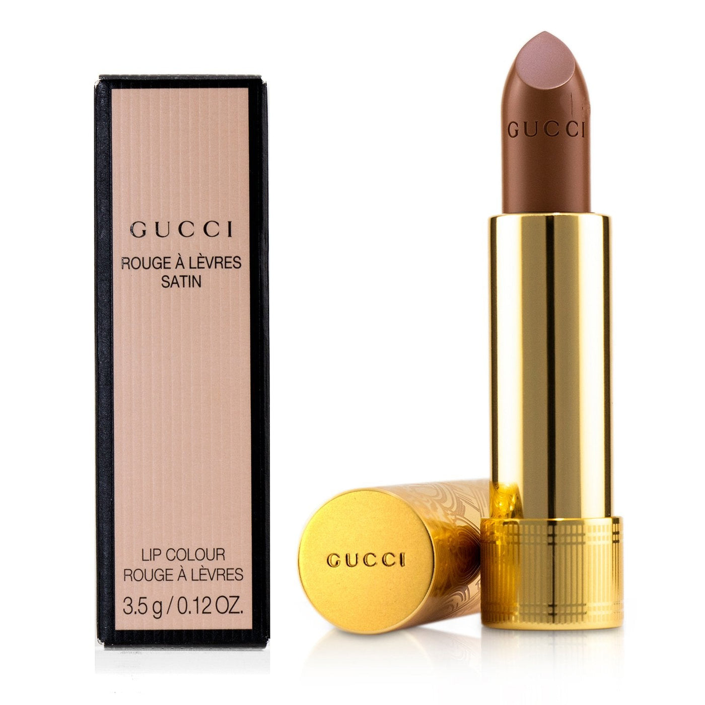 Gucci Rouge A Levres Satin Lip Colour - # 201 The Painted Veil  3.5g/0.12oz