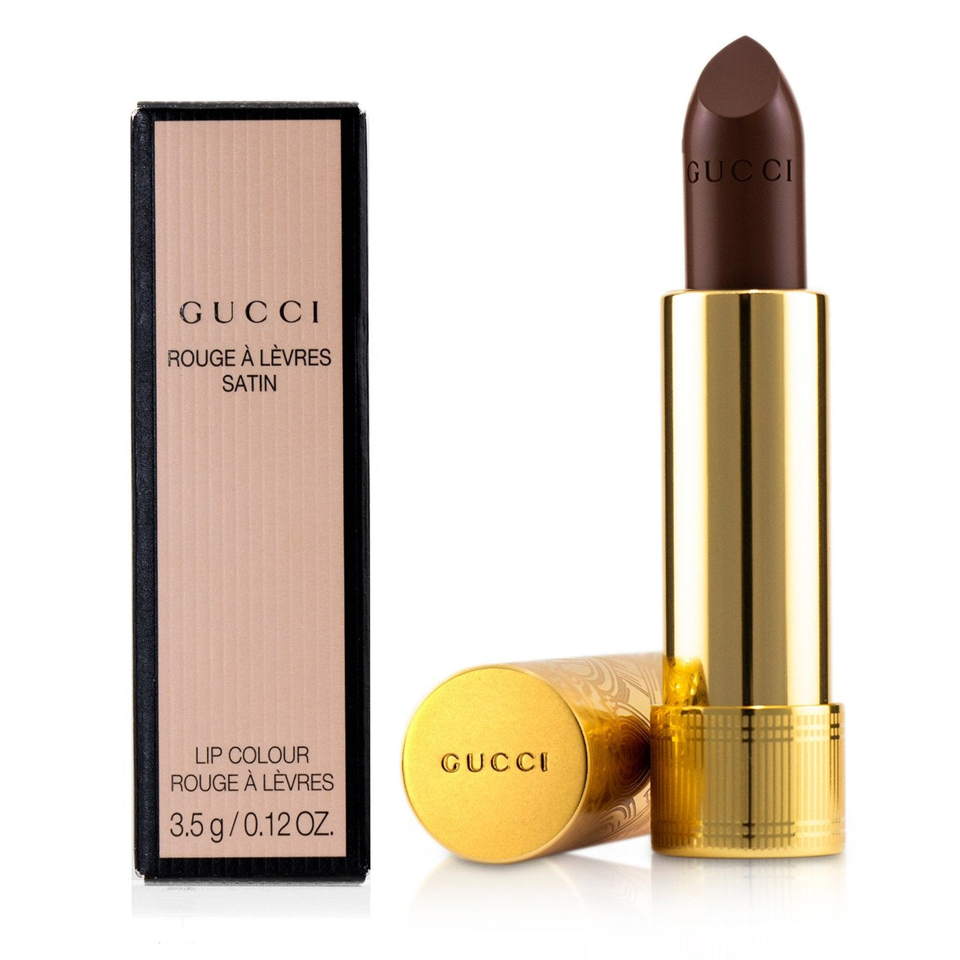Gucci Rouge A Levres Satin Lip Colour - # 506 Louisa Red  3.5g/0.12oz