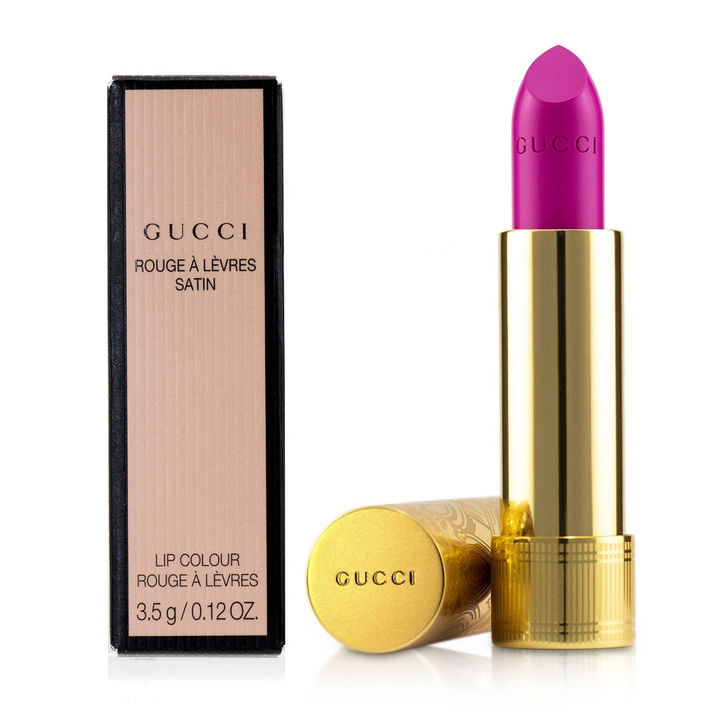 Gucci Rouge A Levres Satin Lip Colour - # 501 Constance Vermillon  3.5g/0.12oz