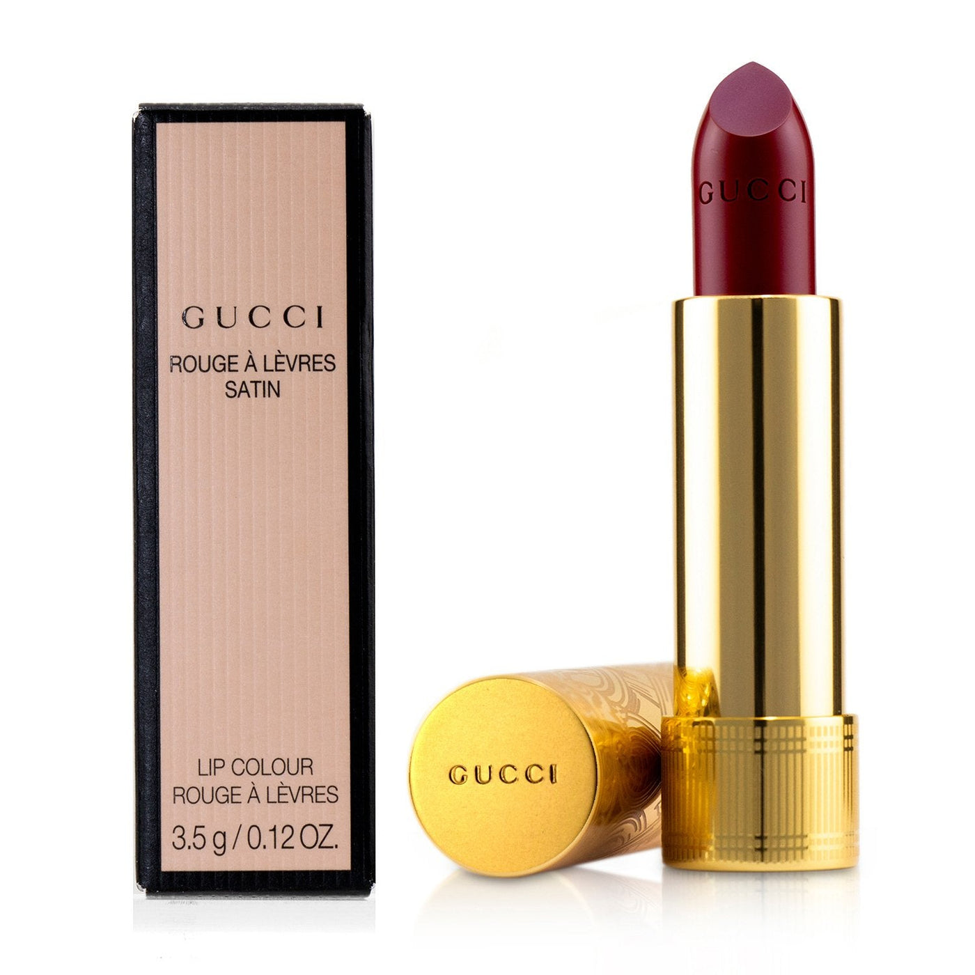 Gucci Rouge A Levres Satin Lip Colour - # 404 Cassie Magenta  3.5g/0.12oz