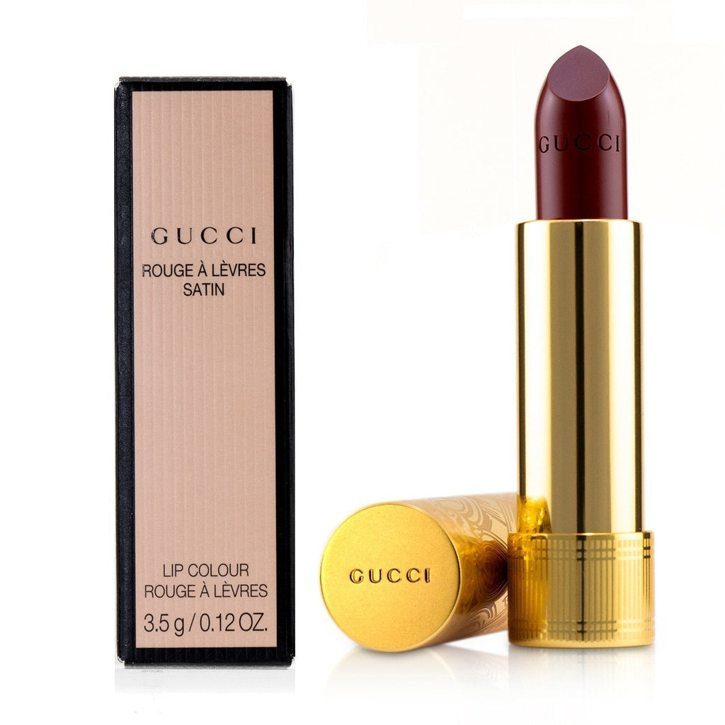 Gucci Rouge A Levres Satin Lip Colour - # 203 Mildred Rosewood  3.5g/0.12oz