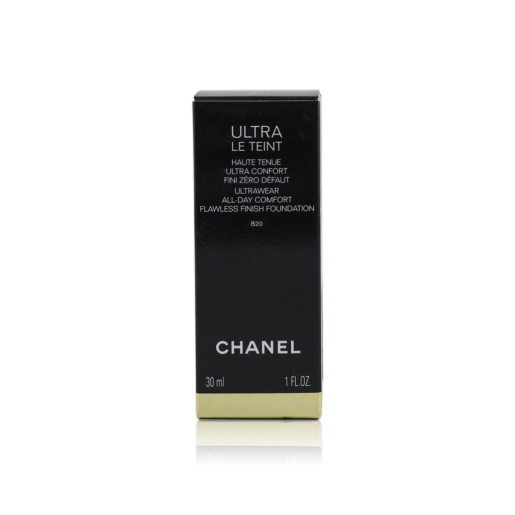 Chanel Ultra Le Teint Ultrawear All Day Comfort Flawless Finish Foundation - # B20  30ml/1oz