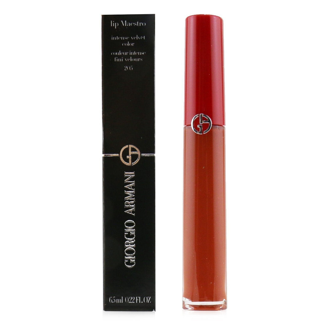 Giorgio Armani Lip Maestro Intense Velvet Color (Liquid Lipstick) - # 213 (Silenzio)  6.5ml/0.22oz