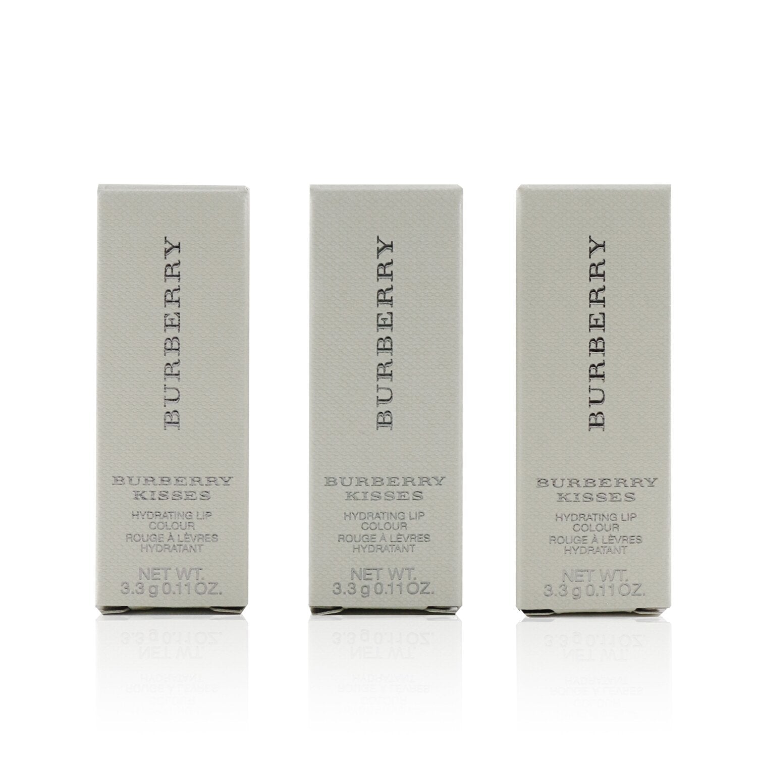 Burberry Burberry Kisses Hydrating Lip Colour Trio Set (No.73 Bright Coral,  No.93 Russet, No.109 Military Red)  3pcs