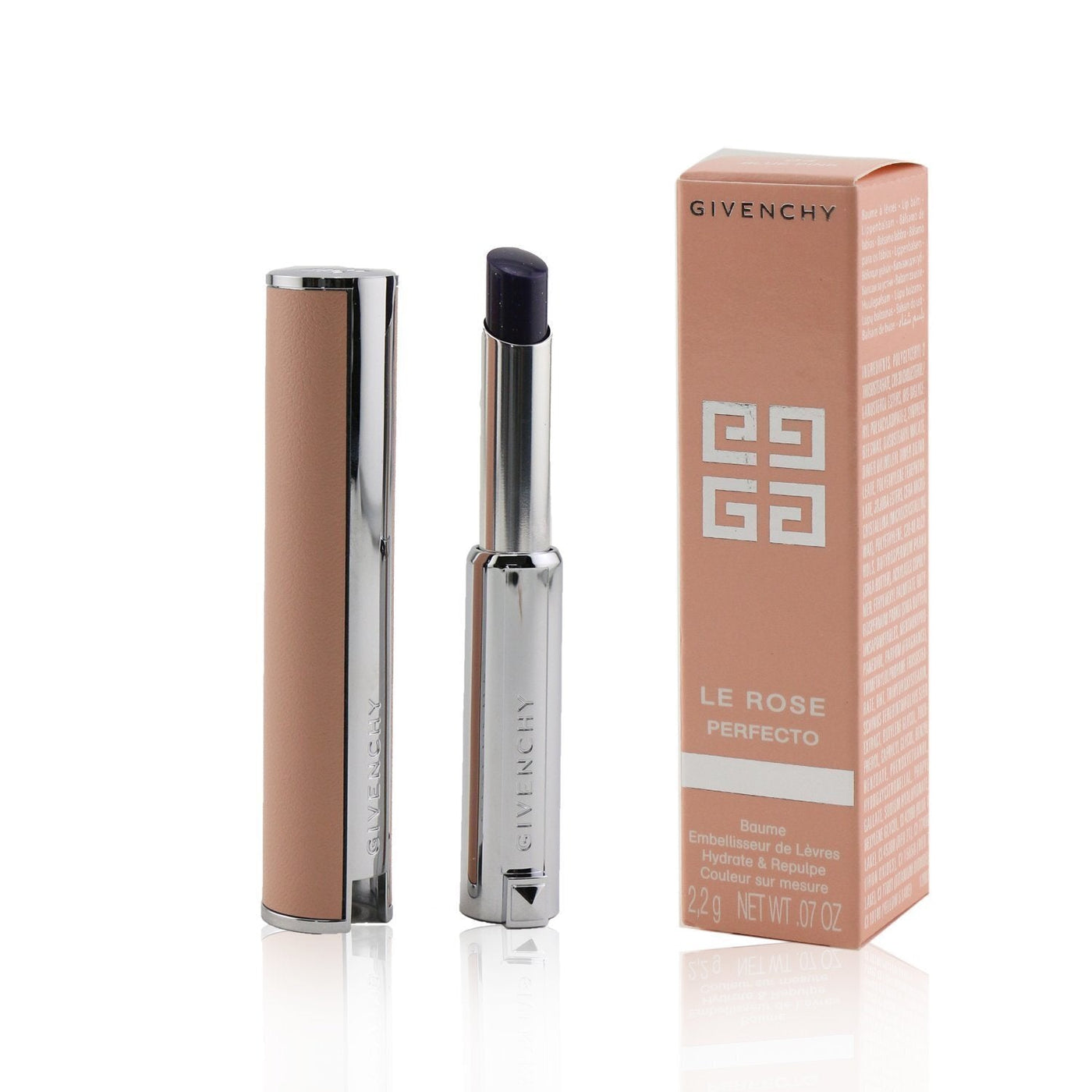 Givenchy Le Rose Perfecto Beautifying Lip Balm - # 02 Intense Pink  2.2g/0.07oz