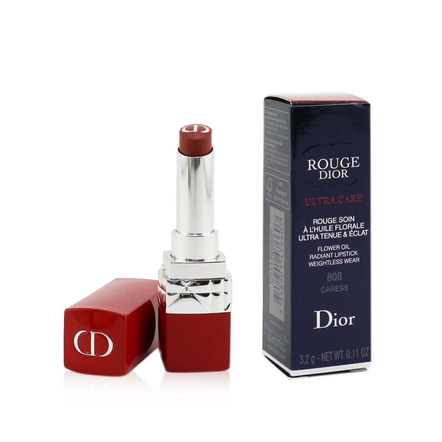 Christian Dior Rouge Dior Ultra Care Radiant Lipstick - # 168 Petal  3.2g/0.11oz