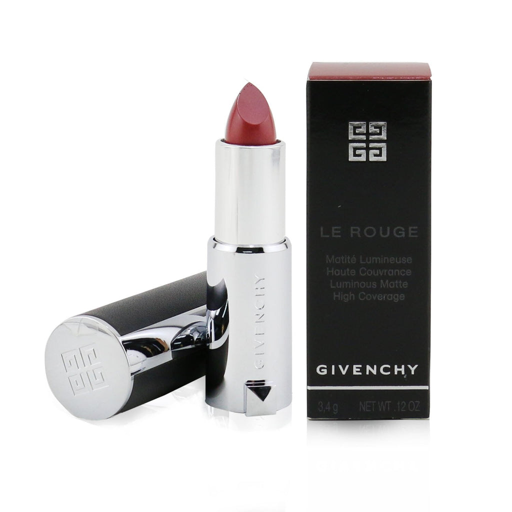 Givenchy Le Rouge Luminous Matte High Coverage Lipstick - # 204 Rose Boudoir  3.4g/0.12oz