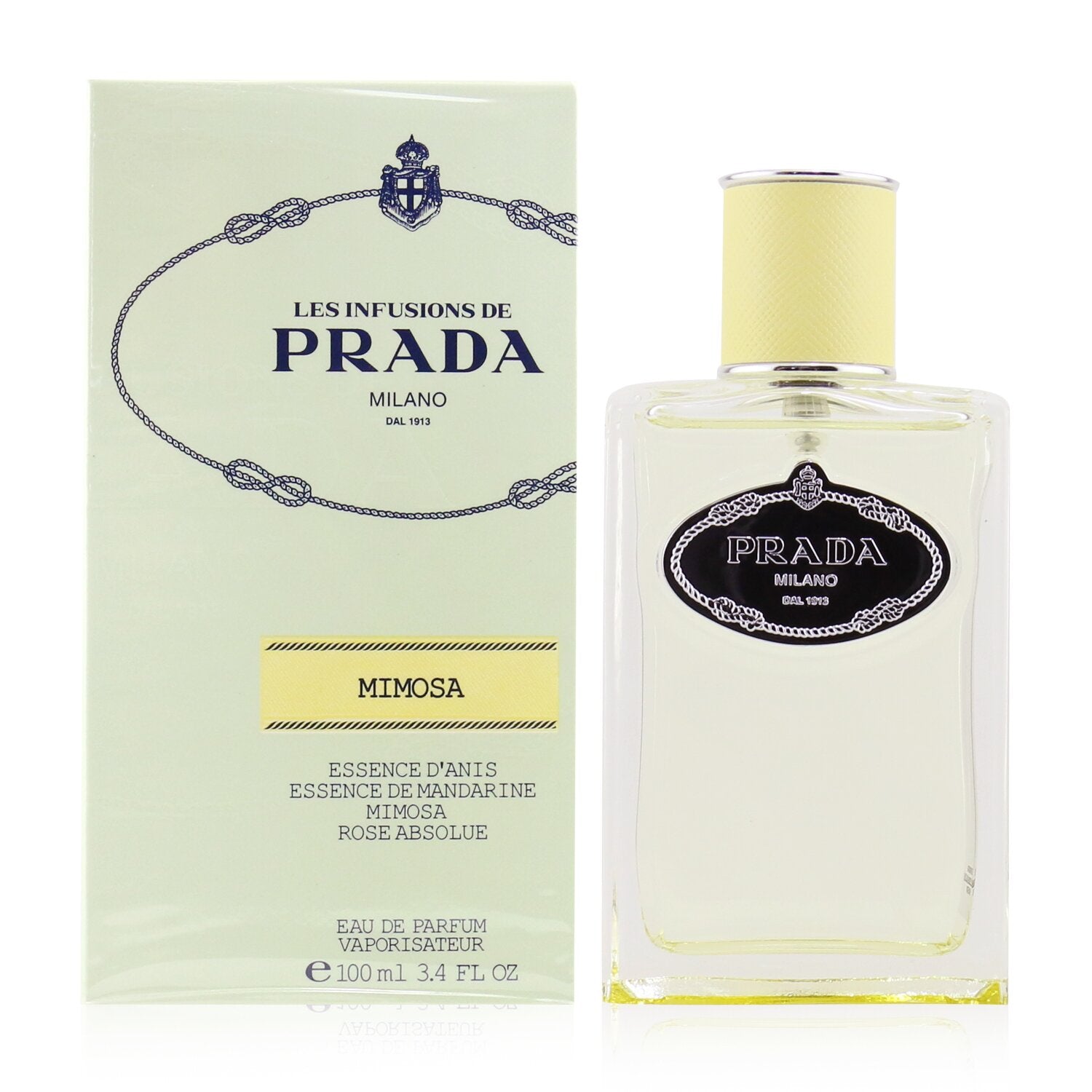 Prada Les Infusions De Mimosa Eau De Parfum Spray  100ml/3.4oz
