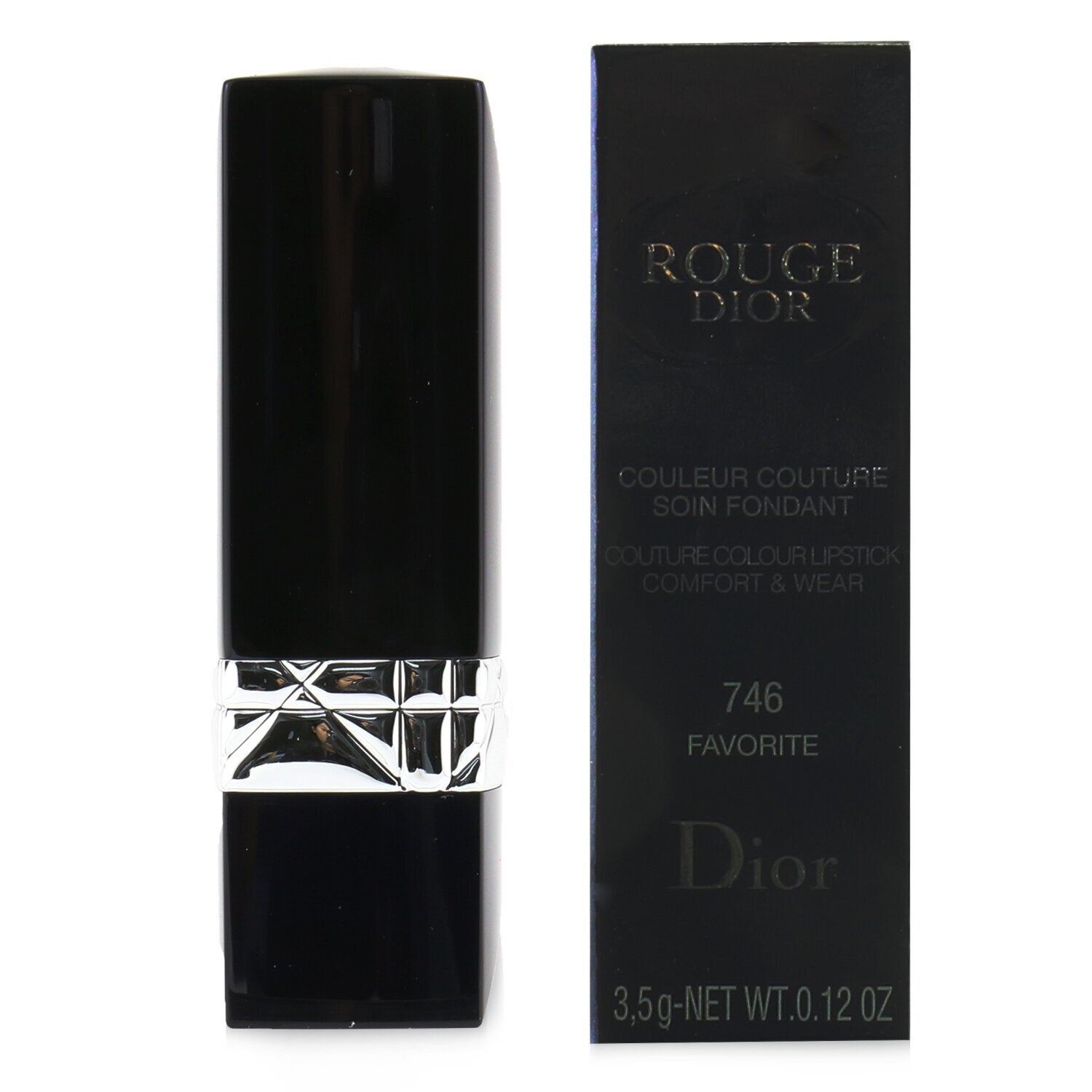 Christian Dior Rouge Dior Couture Colour Comfort & Wear Lipstick - # 475 Rose Caprice  3.5g/0.12oz