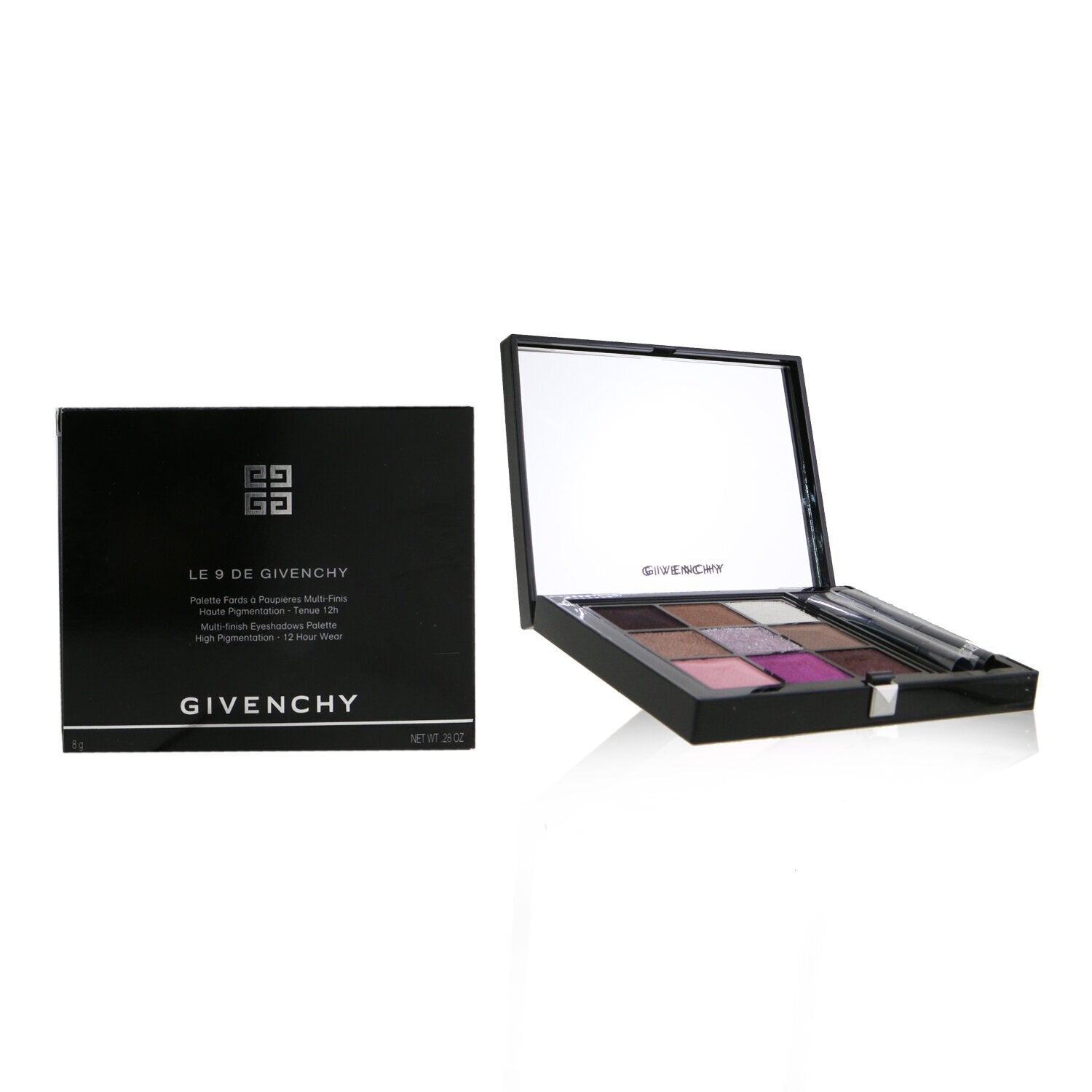 Givenchy Le 9 De Givenchy Multi Finish Eyeshadows Palette (9x Eyeshadow) - # LE 9.01  8g/0.28oz