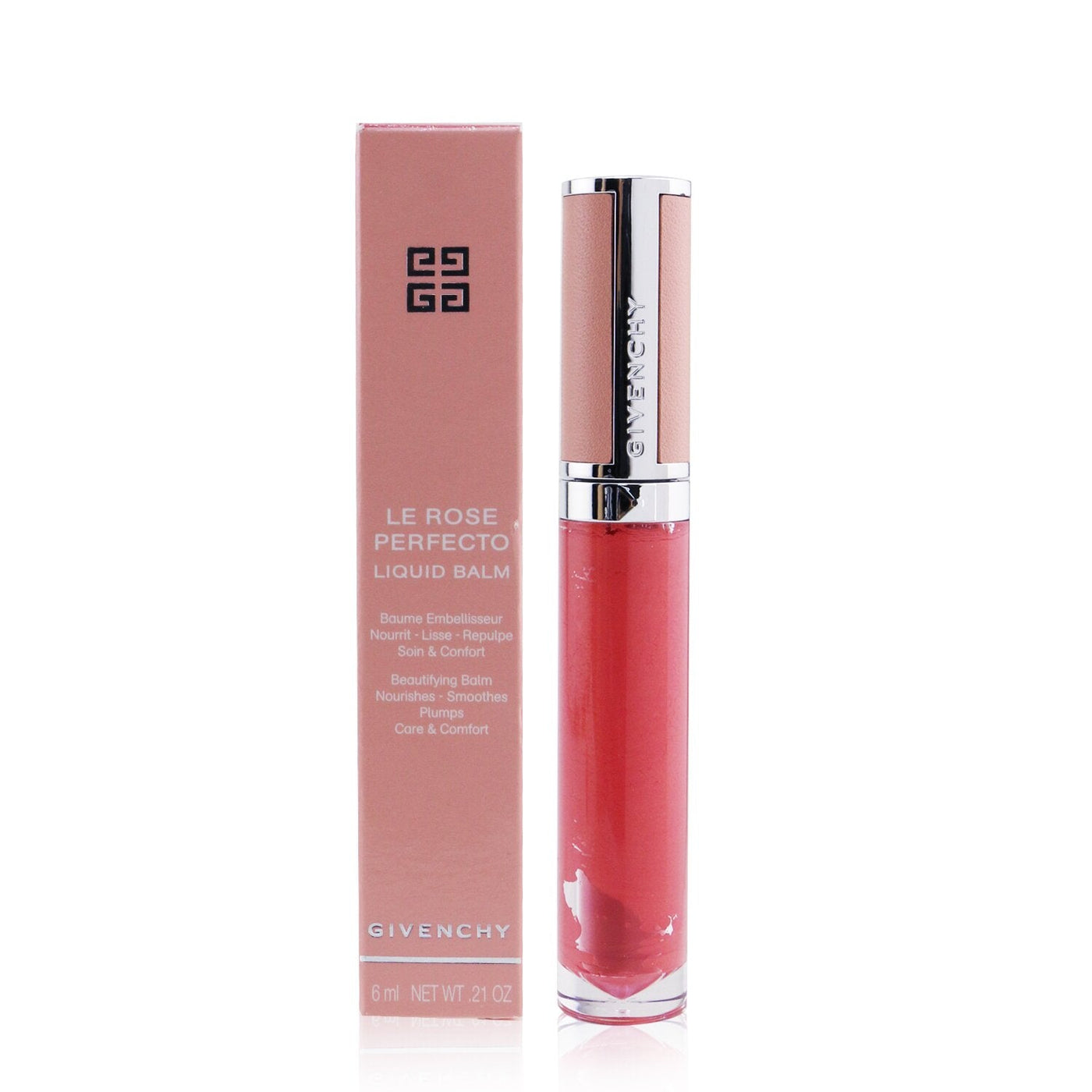 Givenchy Le Rose Perfecto Liquid Balm - # 14 Nude Soul  6ml/0.21oz
