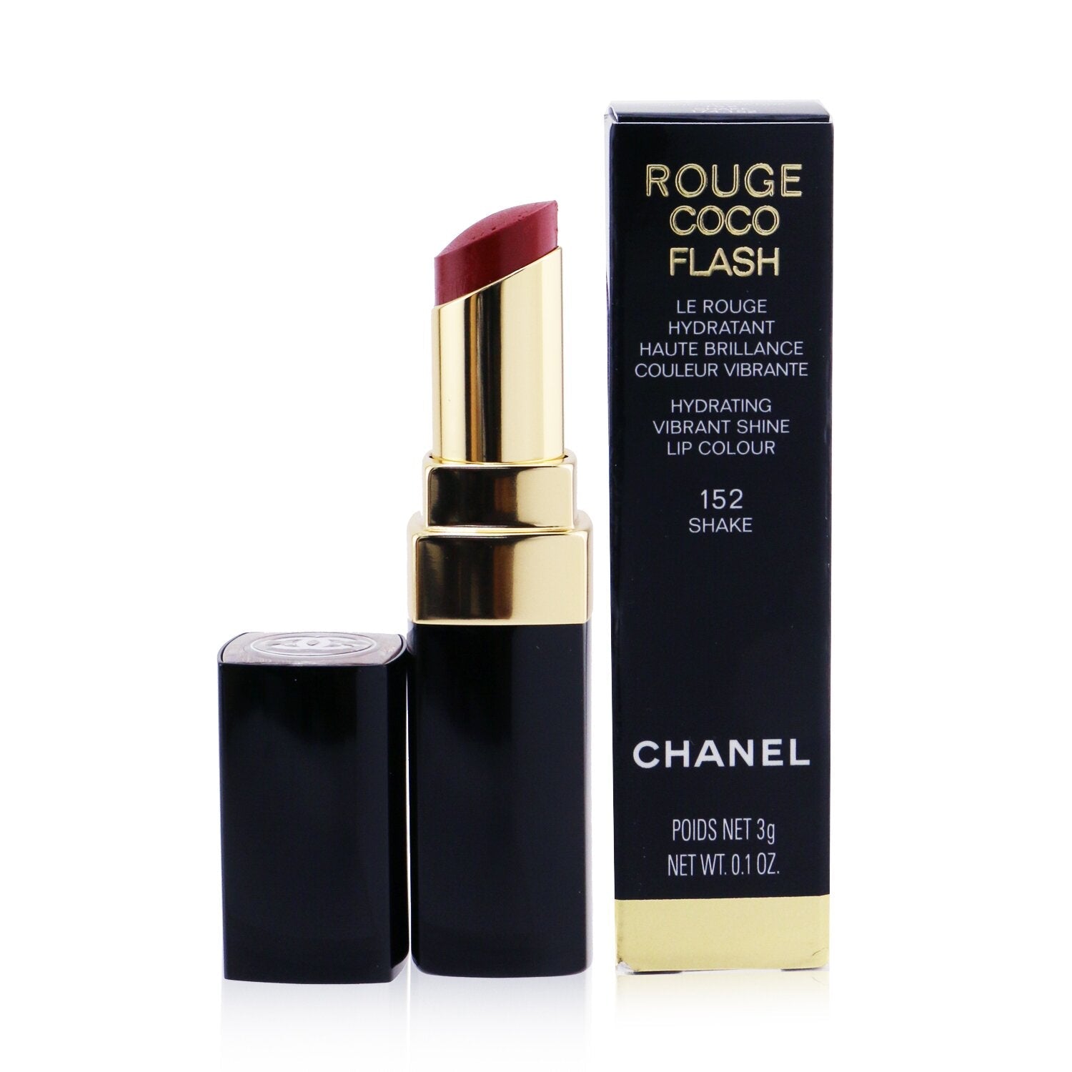 Chanel Rouge Coco Flash Hydrating Vibrant Shine Lip Colour - # 128 Mood  3g/0.1oz