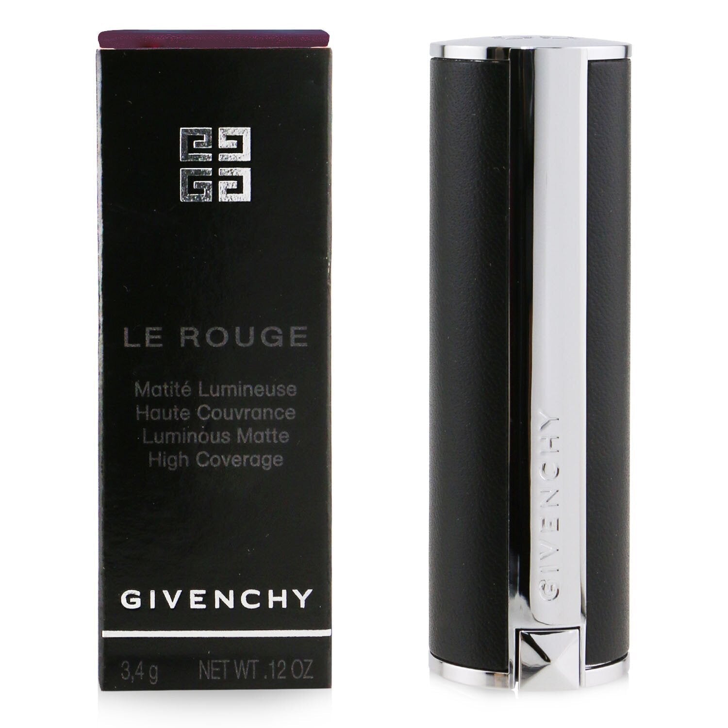 Givenchy Le Rouge Luminous Matte High Coverage Lipstick - # 201 Rose Taffetas  3.4g/0.12oz