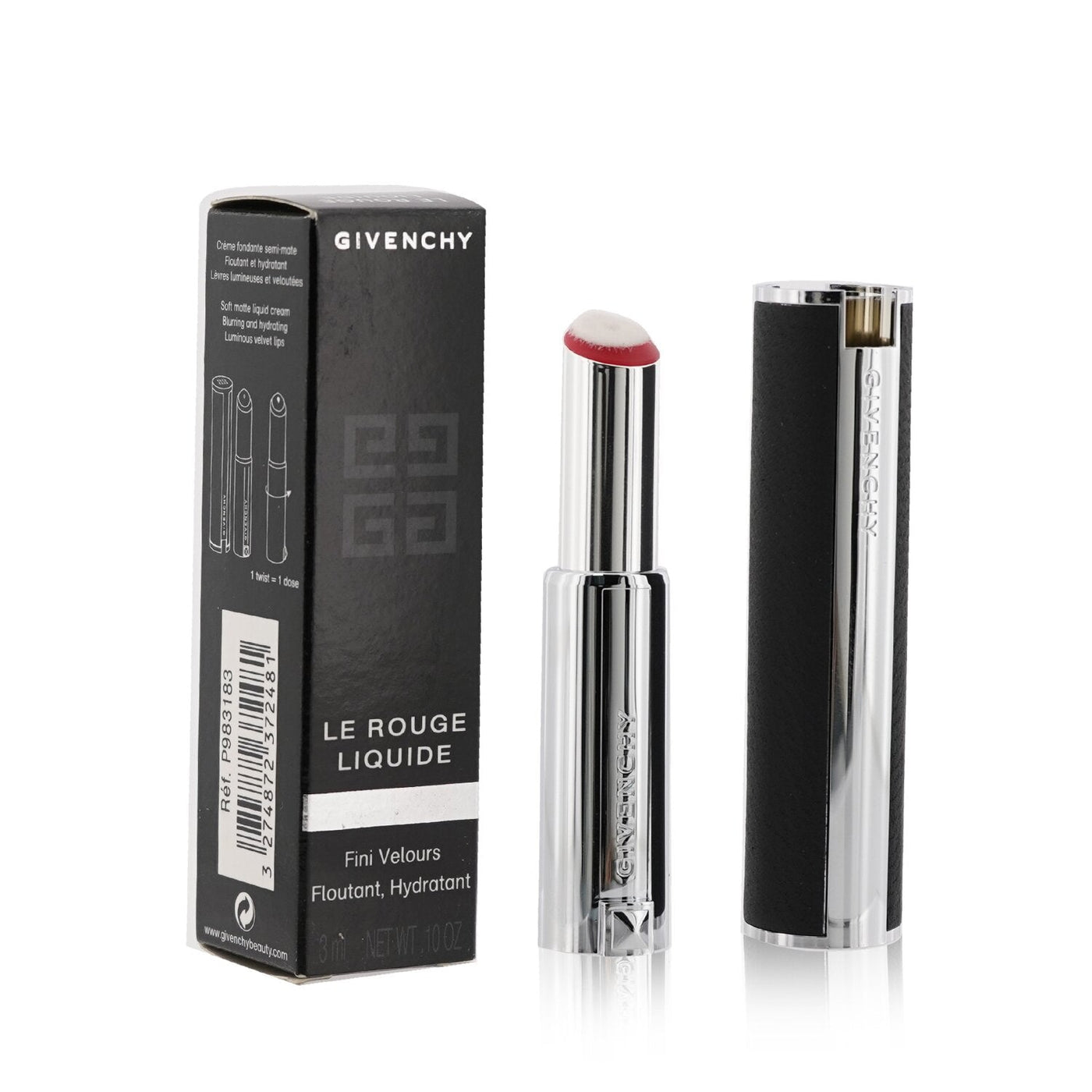 Givenchy Le Rouge Liquide - # 410 Rouge Suedine  3ml/0.1oz