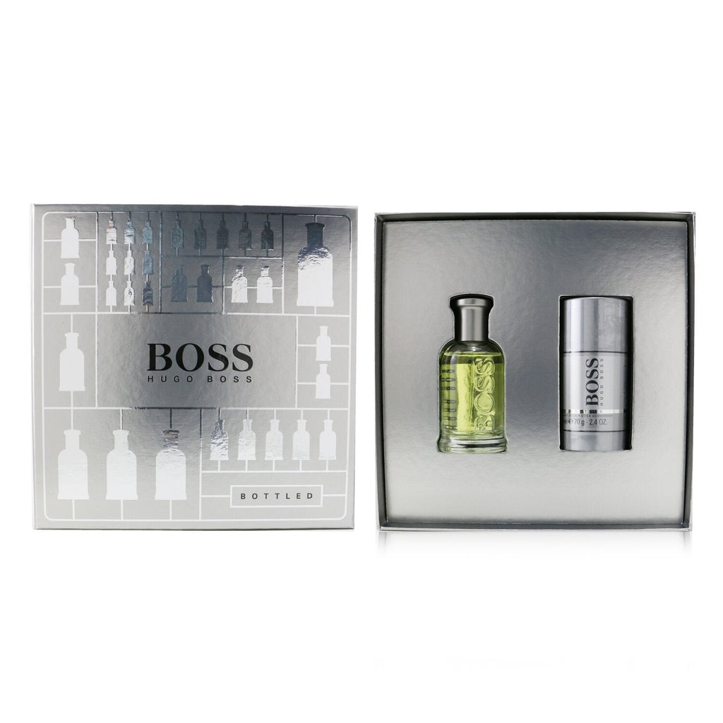 Hugo Boss Boss Bottled Coffret: Eau De Toilette Spray 50ml/1.6oz + Deodorant Stick 70g/2.4oz  2pcs