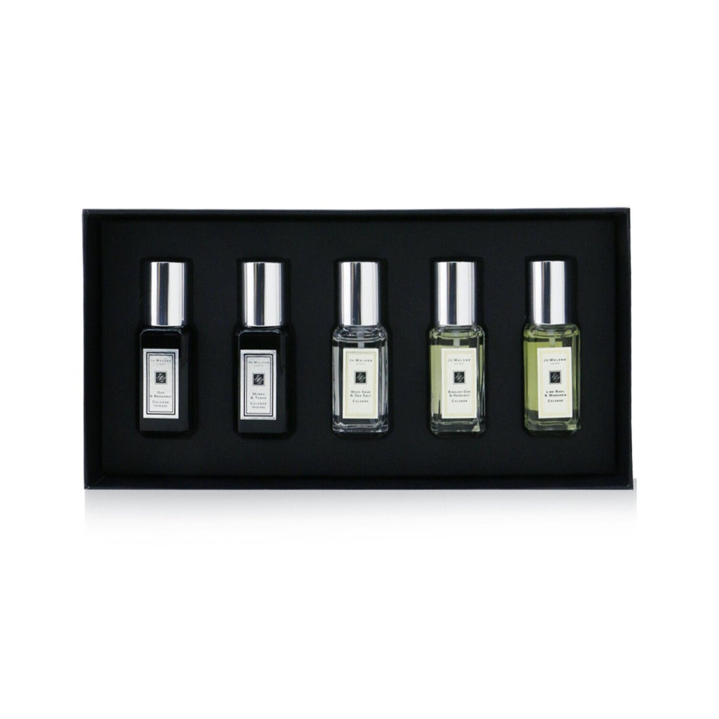 Jo Malone Men's Cologne Collection: Lime Basil & Mandarin, English Oak & Hazelnut, Wood Sage & Sea Salt, Myrrh & Tonka, Oud & Bergamot  5x9ml/0.3oz