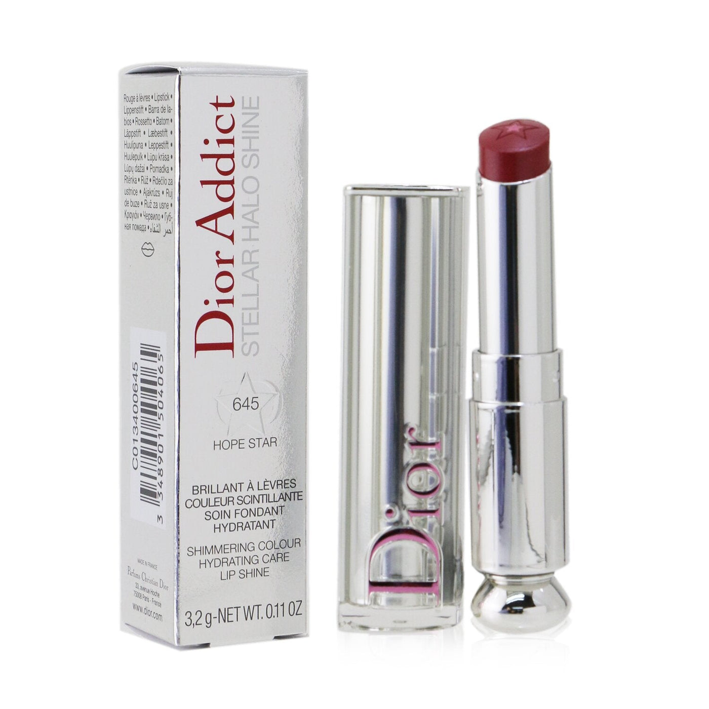 Christian Dior Dior Addict Stellar Halo Shine Lipstick - # 892 Daring Star  3.2g/0.11oz