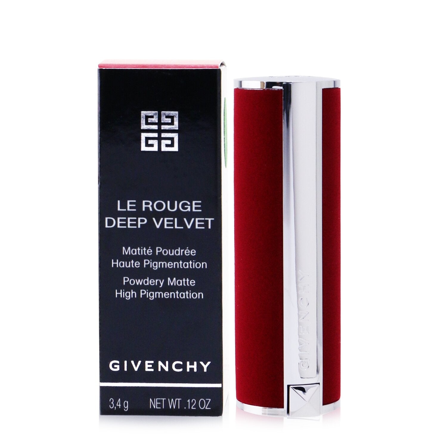 Givenchy Le Rouge Deep Velvet Lipstick - # 38 Grenat Fume  3.4g/0.12oz