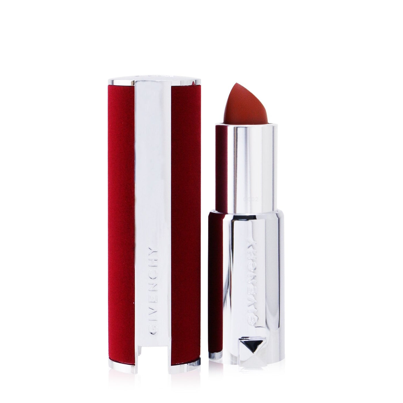 Givenchy Le Rouge Deep Velvet Lipstick - # 25 Fuchsia Vibrant  3.4g/0.12oz