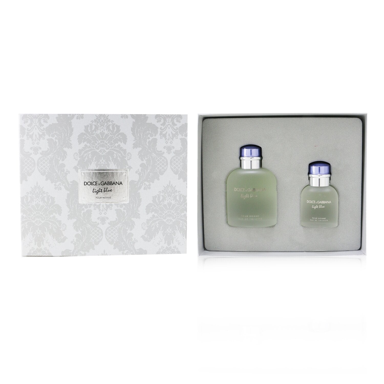 Dolce & Gabbana Light Blue Coffret: Eau De Toilette Spray 125ml/4.2oz + Eau De Toilette Spray 40ml/1.3oz  2pcs