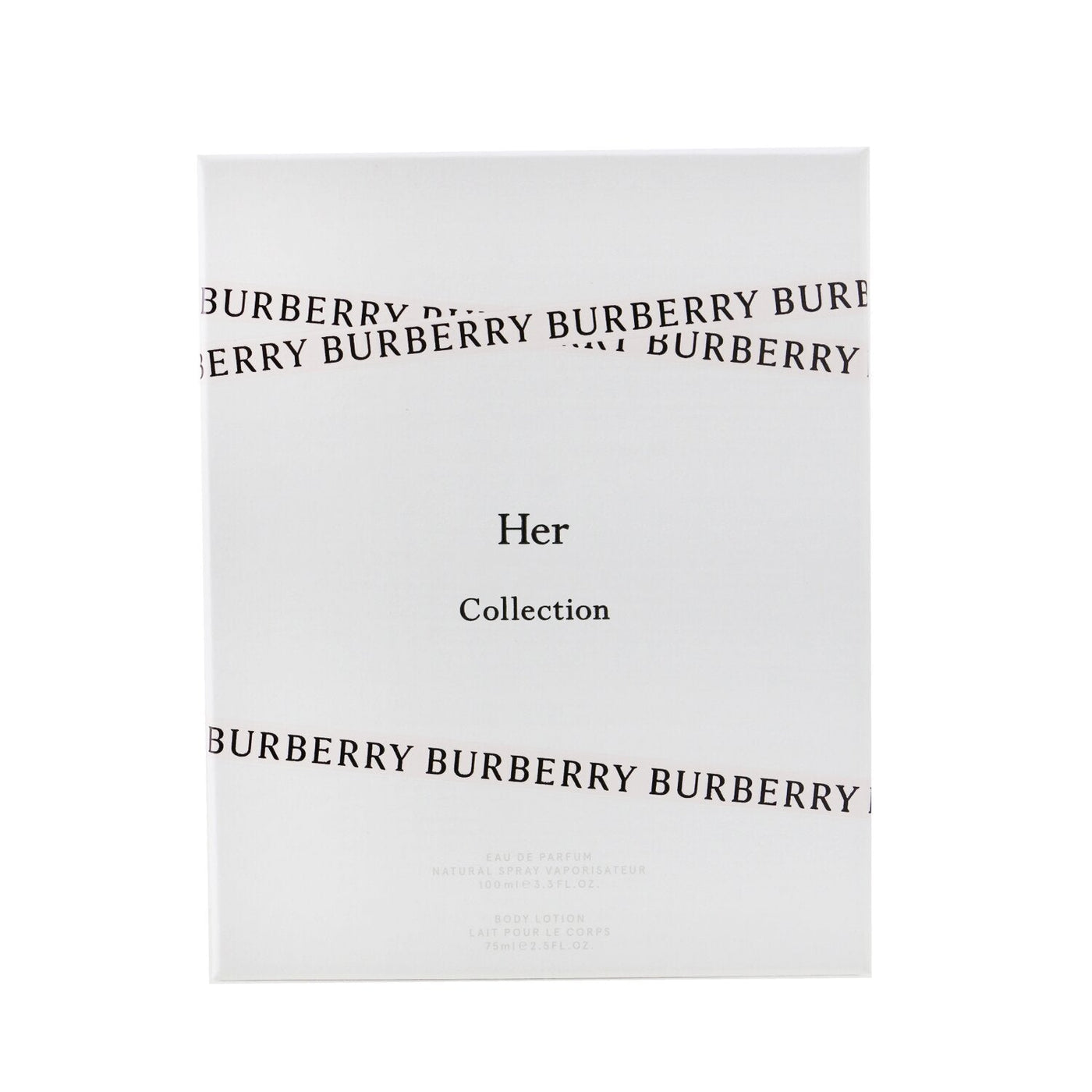 Burberry Burberry Her Coffret: Eau De Parfum Spray 100ml/3.3oz + Body Lotion 75ml /2.5oz  2pcs