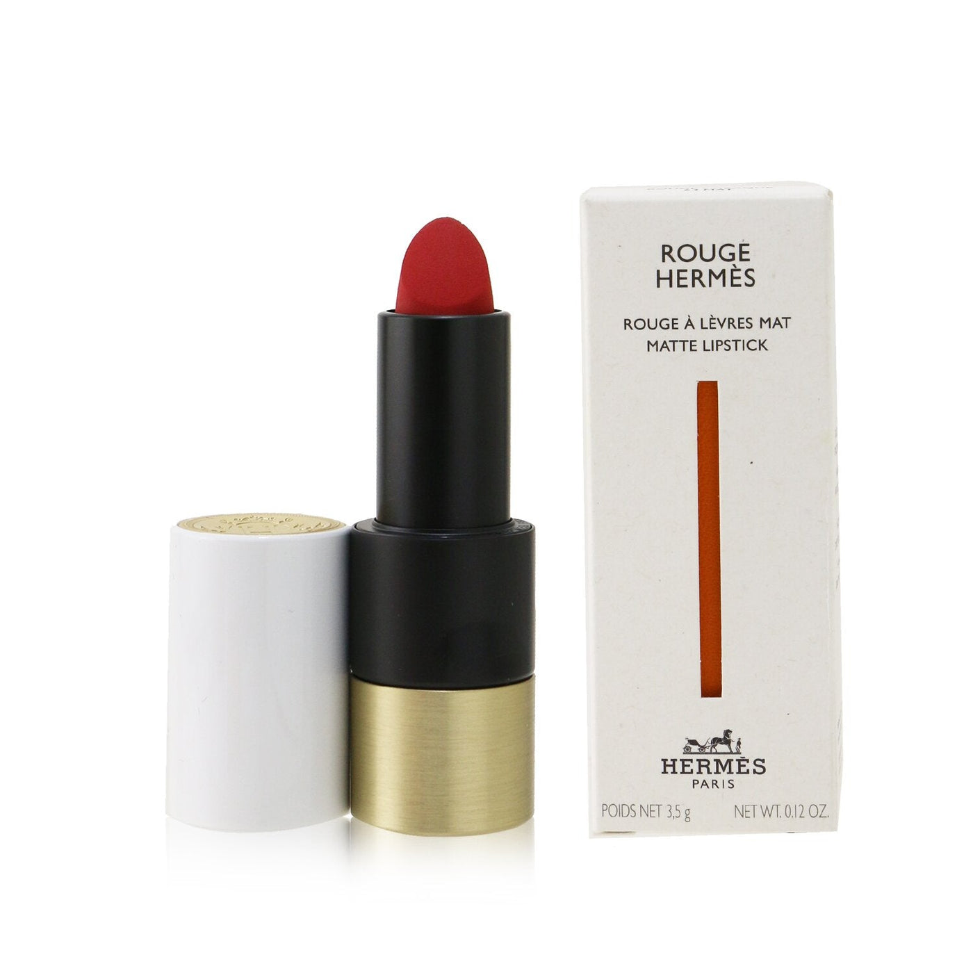 Hermes Rouge Hermes Matte Lipstick - # 78 Rose Velours (Mat)  3.5g/0.12oz