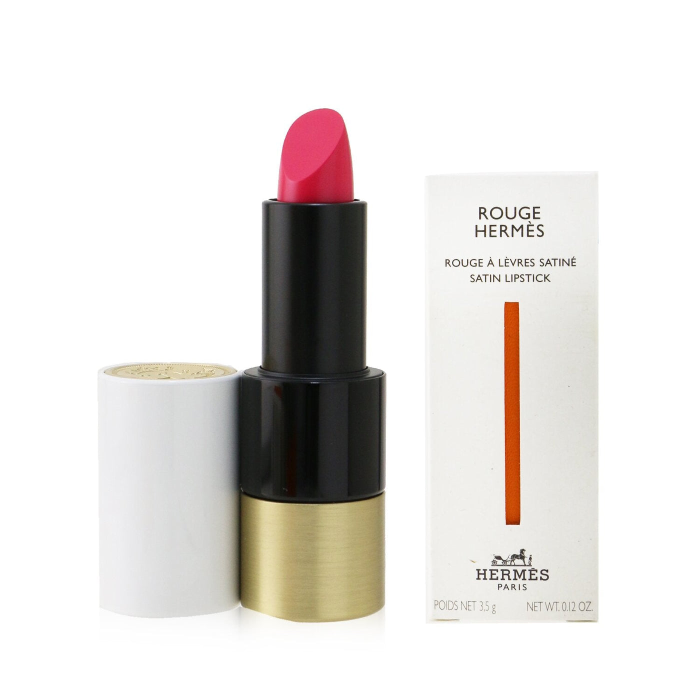 Hermes Rouge Hermes Satin Lipstick - # 50 Rose Zinzolin (Satine)  3.5g/0.12oz