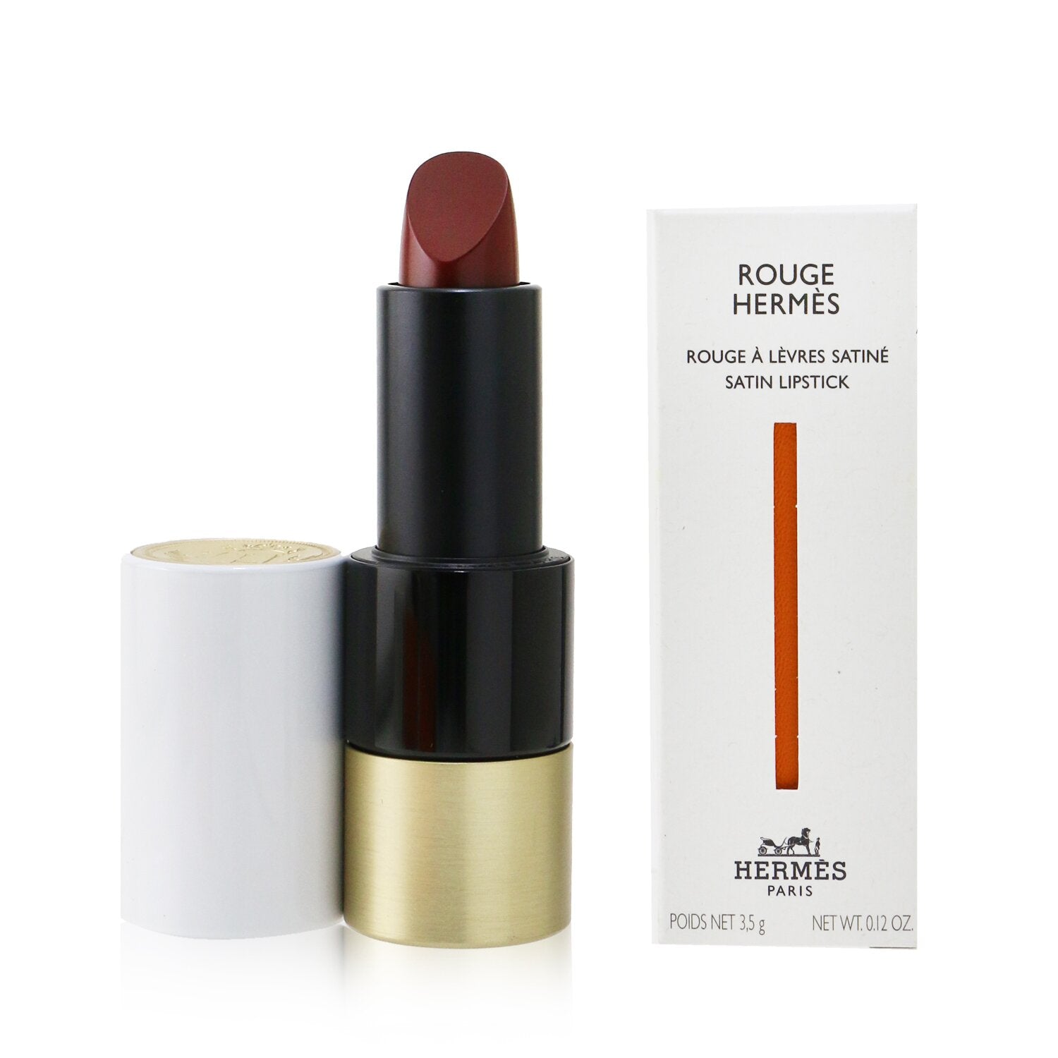 Hermes Rouge Hermes Satin Lipstick - # 42 Rose Mexique (Satine)  3.5g/0.12oz