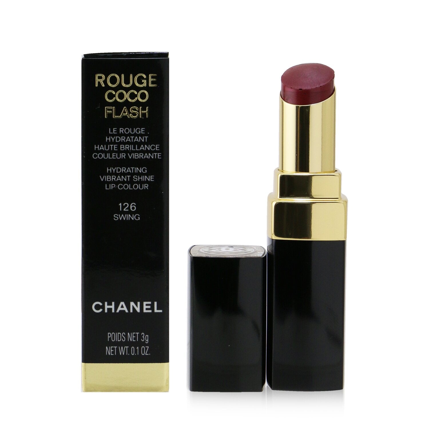 Chanel Rouge Coco Flash Hydrating Vibrant Shine Lip Colour - # 134 Lust  3g/0.1oz