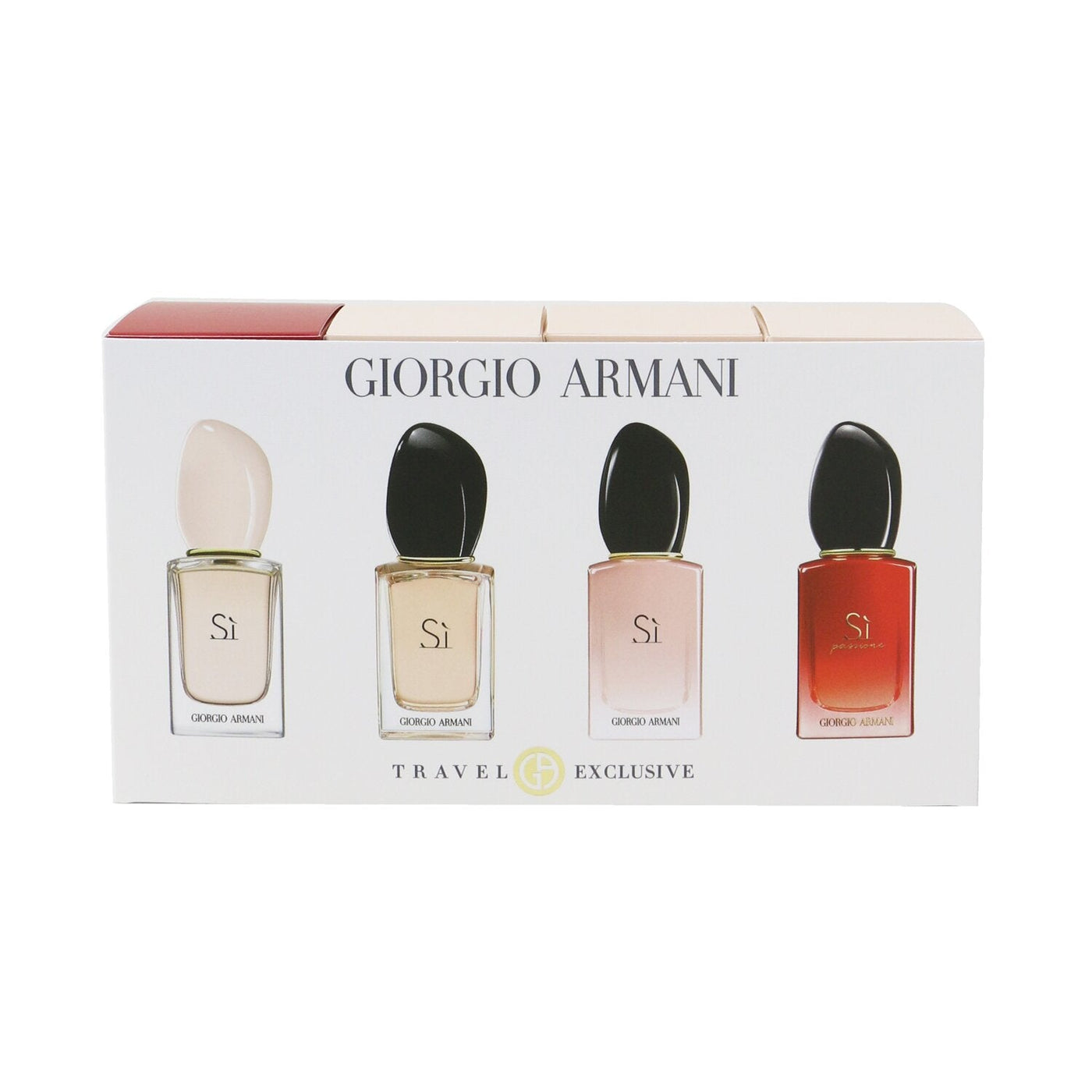 Giorgio Armani Si Miniature Collection: Si Edt 7ml + Si Edp 7ml + Si Fiori EDP 7ml + Si Passione EDP 7ml  4pcs
