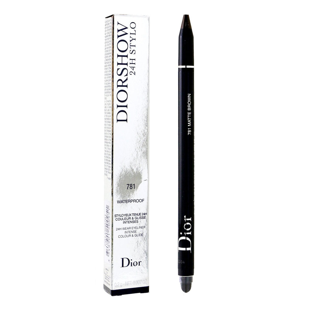 Christian Dior Diorshow Stylo 24H Wear Waterproof Creamy Eyeliner - # 076 Pearly Silver  0.3g