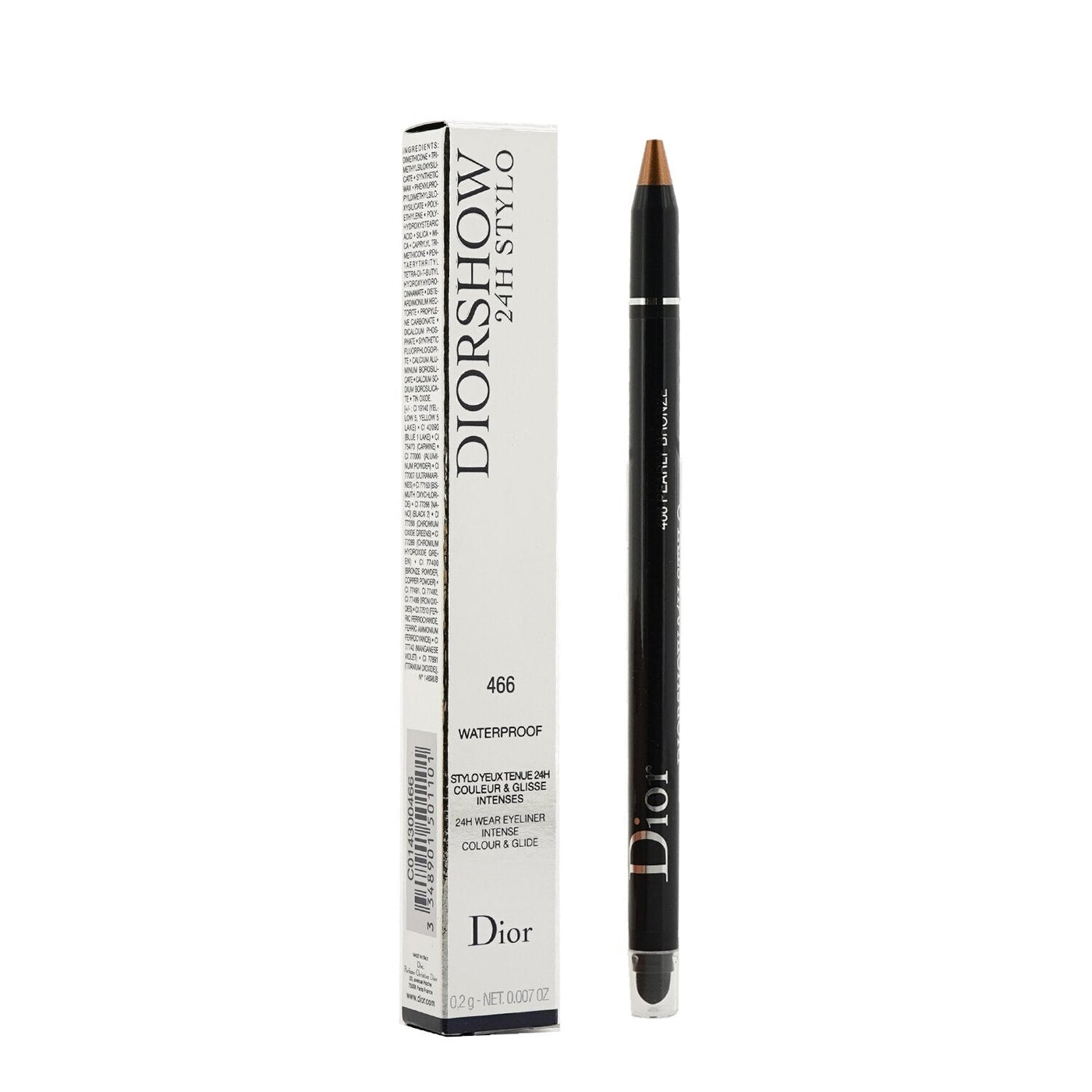 Christian Dior Diorshow 24H Stylo Waterproof Eyeliner - # 091 Matte Black  0.2g/0.007oz