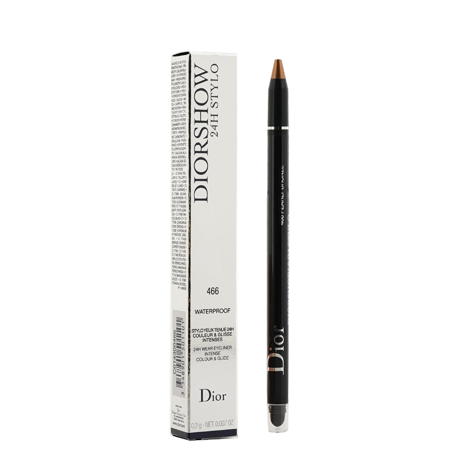 Christian Dior Diorshow 24H Stylo Waterproof Eyeliner - # 556 Pearly Gold  0.2g/0.007oz