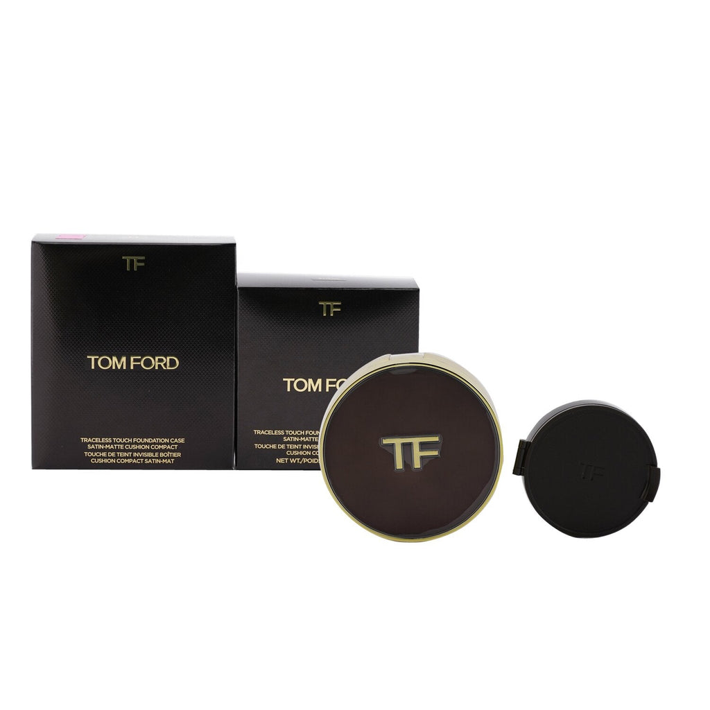 Tom Ford Traceless Touch Foundation Cushion Compact SPF 45 (Case + Refill) - # 2.5 Linen  12g/0.42oz