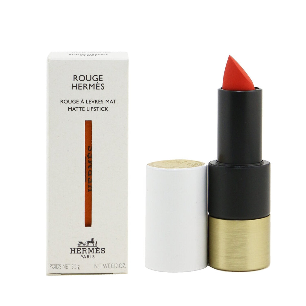 Hermes Rouge Hermes Matte Lipstick - # 64 Rouge Casaque (Mat)  3.5g/0.12oz