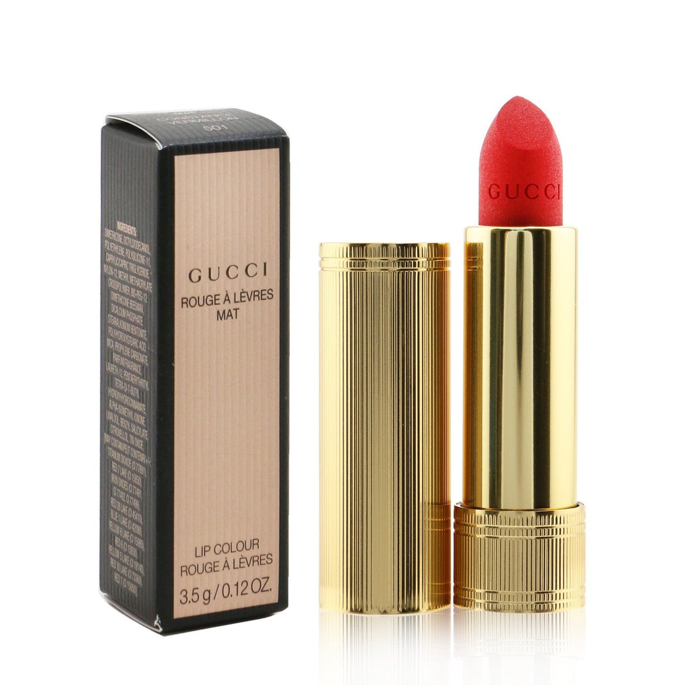 Gucci Rouge A Levres Mat Lip Colour - # 407 Patricia Pink  3.5g/0.12oz