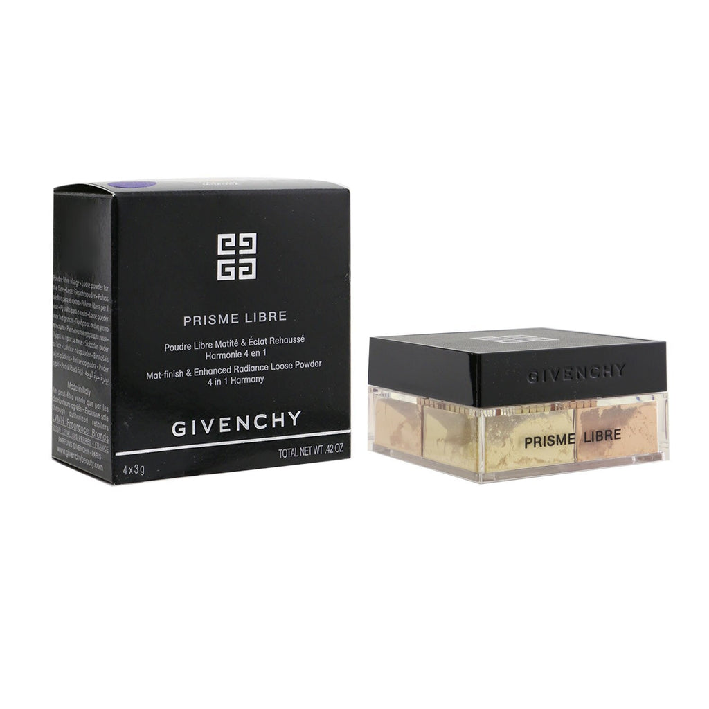 Givenchy Prisme Libre Mat Finish & Enhanced Radiance Loose Powder 4 In 1 Harmony - # 4 Mousseline Acidulee  4x3g/0.105oz
