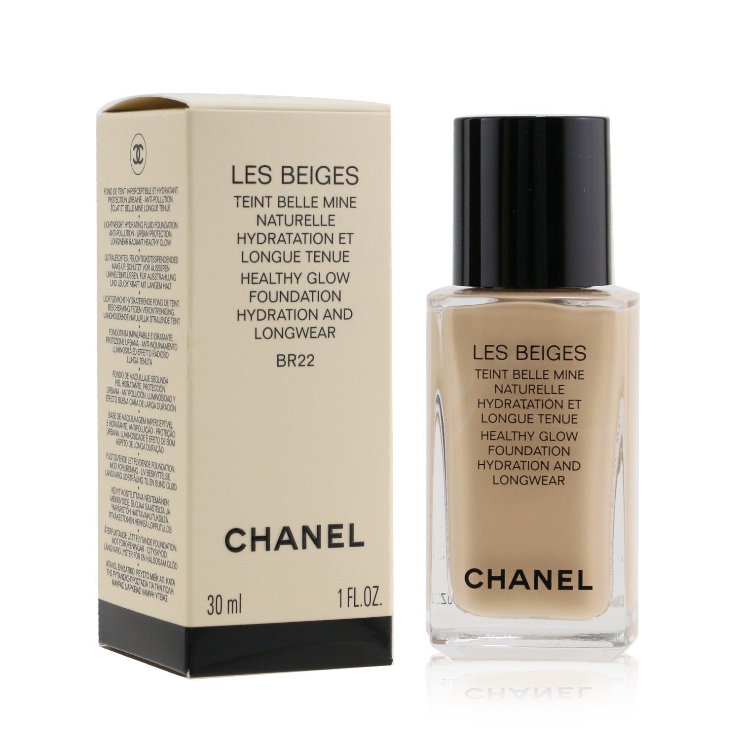 Chanel Les Beiges Teint Belle Mine Naturelle Healthy Glow Hydration And Longwear Foundation - # BD31  30ml/1oz