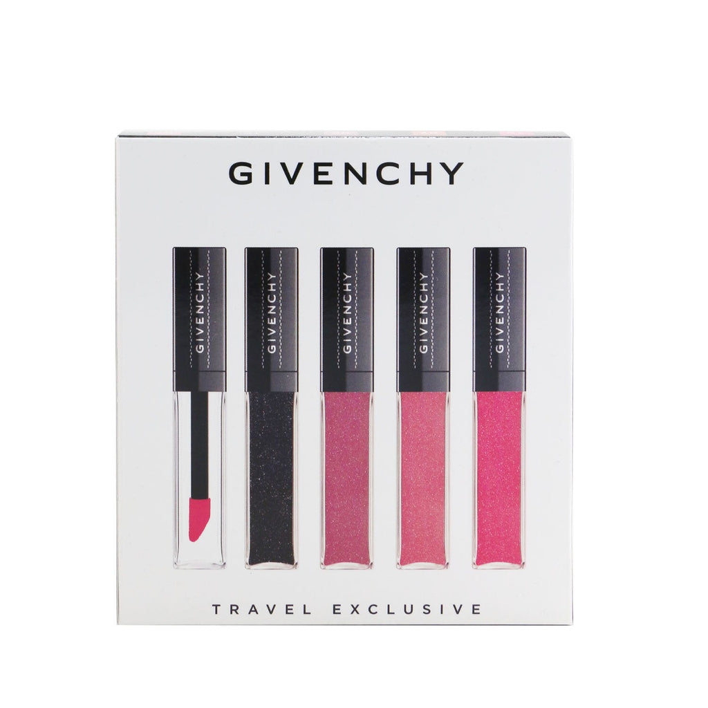 Givenchy Gloss Interdit Quintet Mini Gloss Set (5x Mini Lip Gloss)  5x3.5ml/0.12oz
