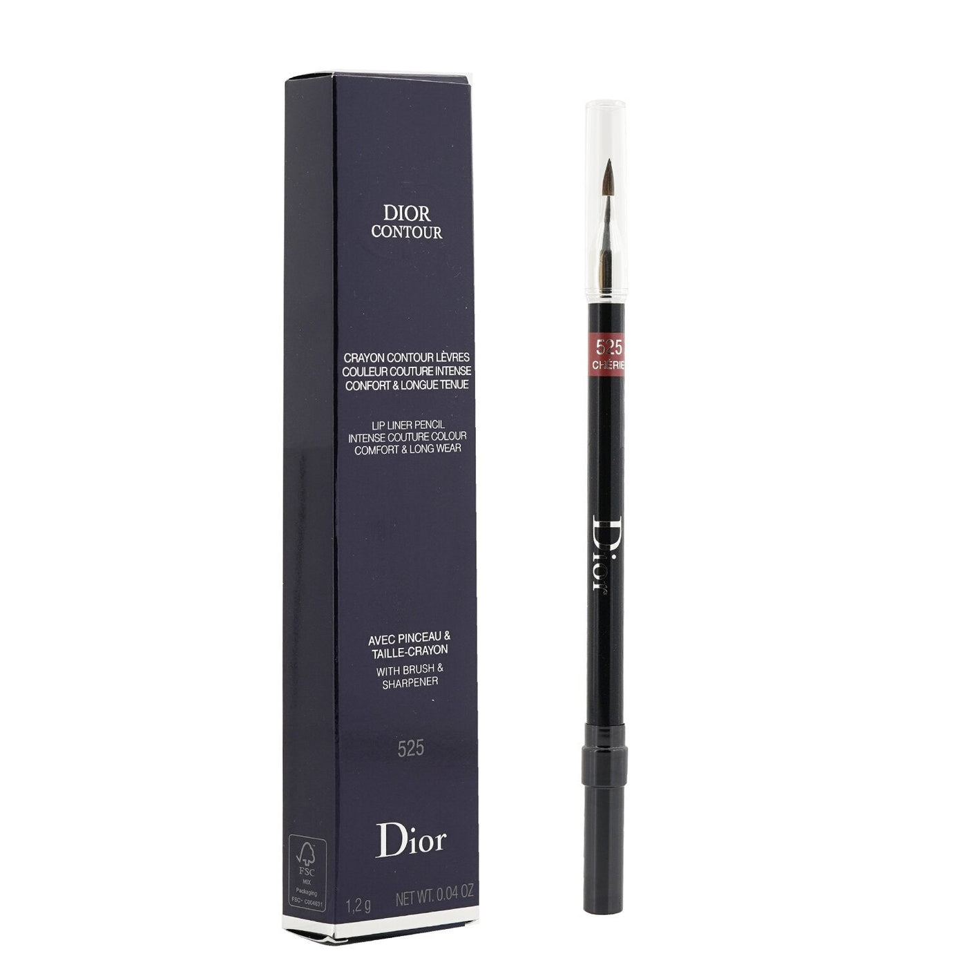 Christian Dior Dior Contour Lipliner - # 593 Brown Fig  1.2g/0.04oz