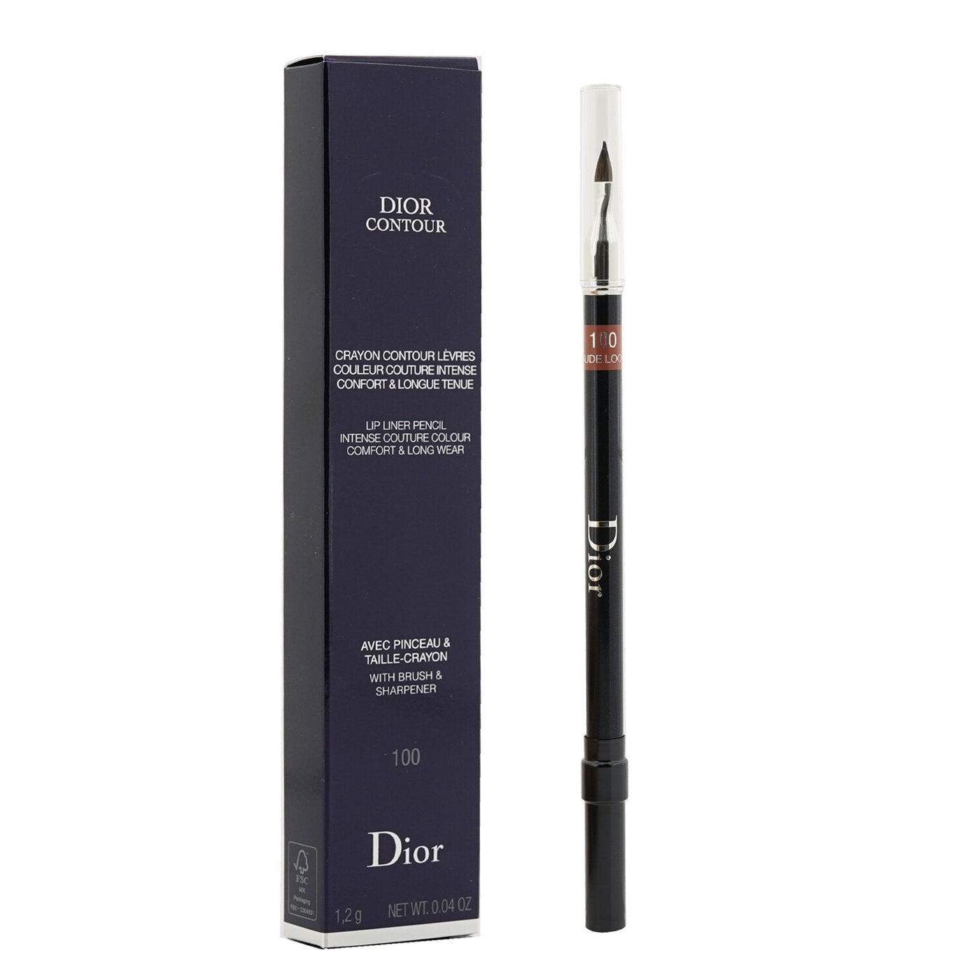 Christian Dior Dior Contour Lipliner - # 593 Brown Fig  1.2g/0.04oz