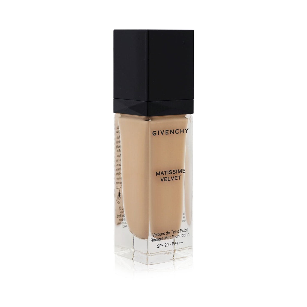 Givenchy Matissime Velvet Radiant Mat Fluid Foundation SPF 20 - #01 Mat Porcelain  30ml/1oz