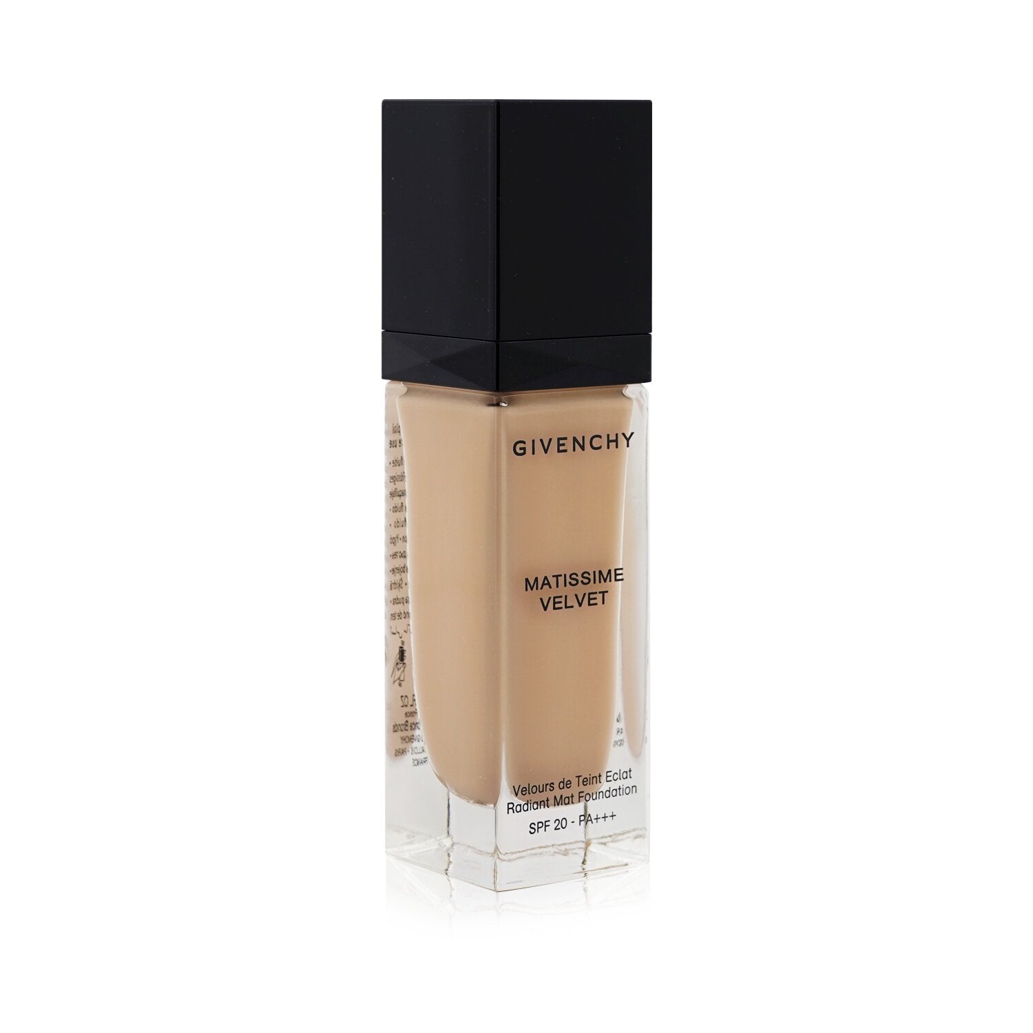 Givenchy Matissime Velvet Radiant Mat Fluid Foundation SPF 20 - #01 Mat Porcelain  30ml/1oz