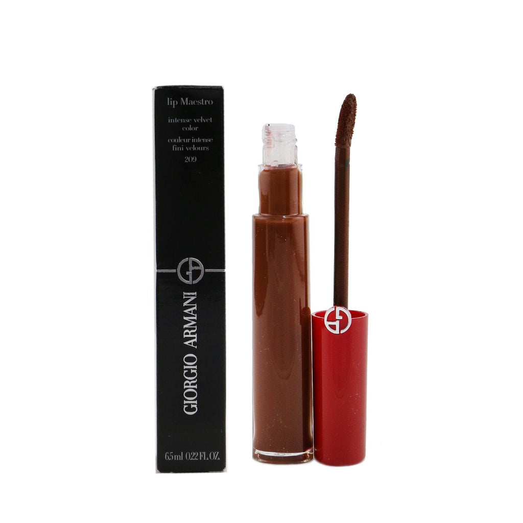 Giorgio Armani Lip Maestro Intense Velvet Color (Liquid Lipstick) - # 417 (Blaze)  6.5ml/0.22oz