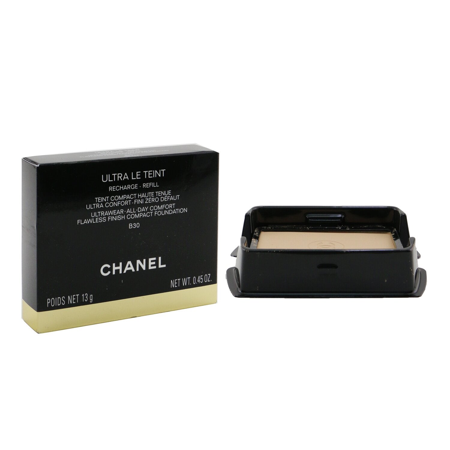 Chanel Ultra Le Teint Ultrawear All Day Comfort Flawless Finish Compact Foundation Refill - # B50  13g/0.45oz