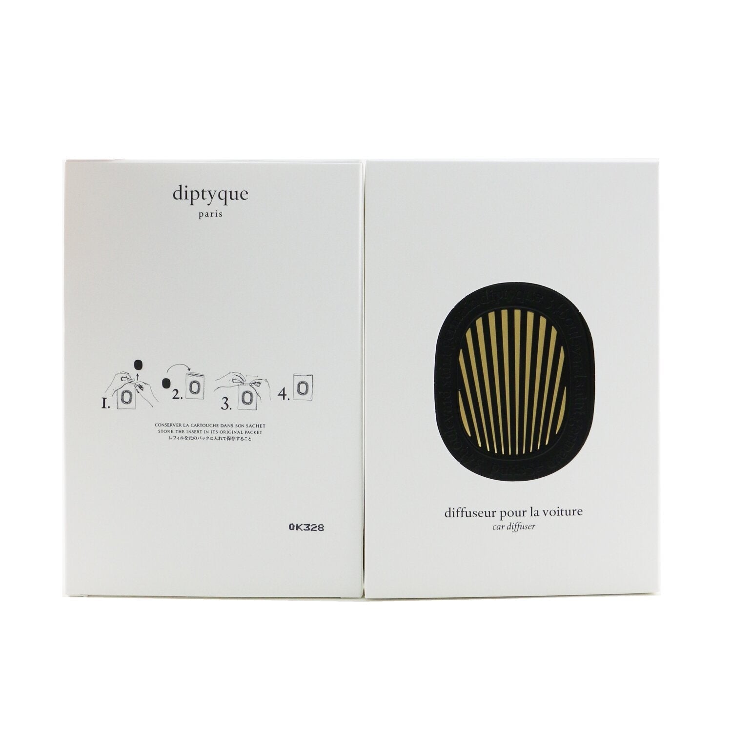 Diptyque Car Diffuser - 34 Boulevard Saint Germain  2.1g/0.07oz