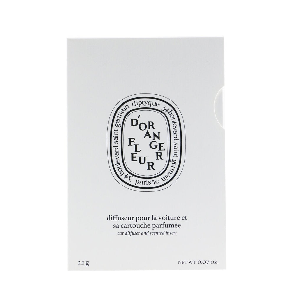 Diptyque Car Diffuser - Fleur D'Oranger (Orange Blossom)  2.1g/0.07oz