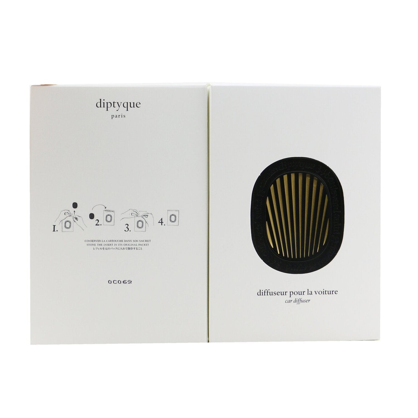 Diptyque Car Diffuser - Fleur D'Oranger (Orange Blossom)  2.1g/0.07oz